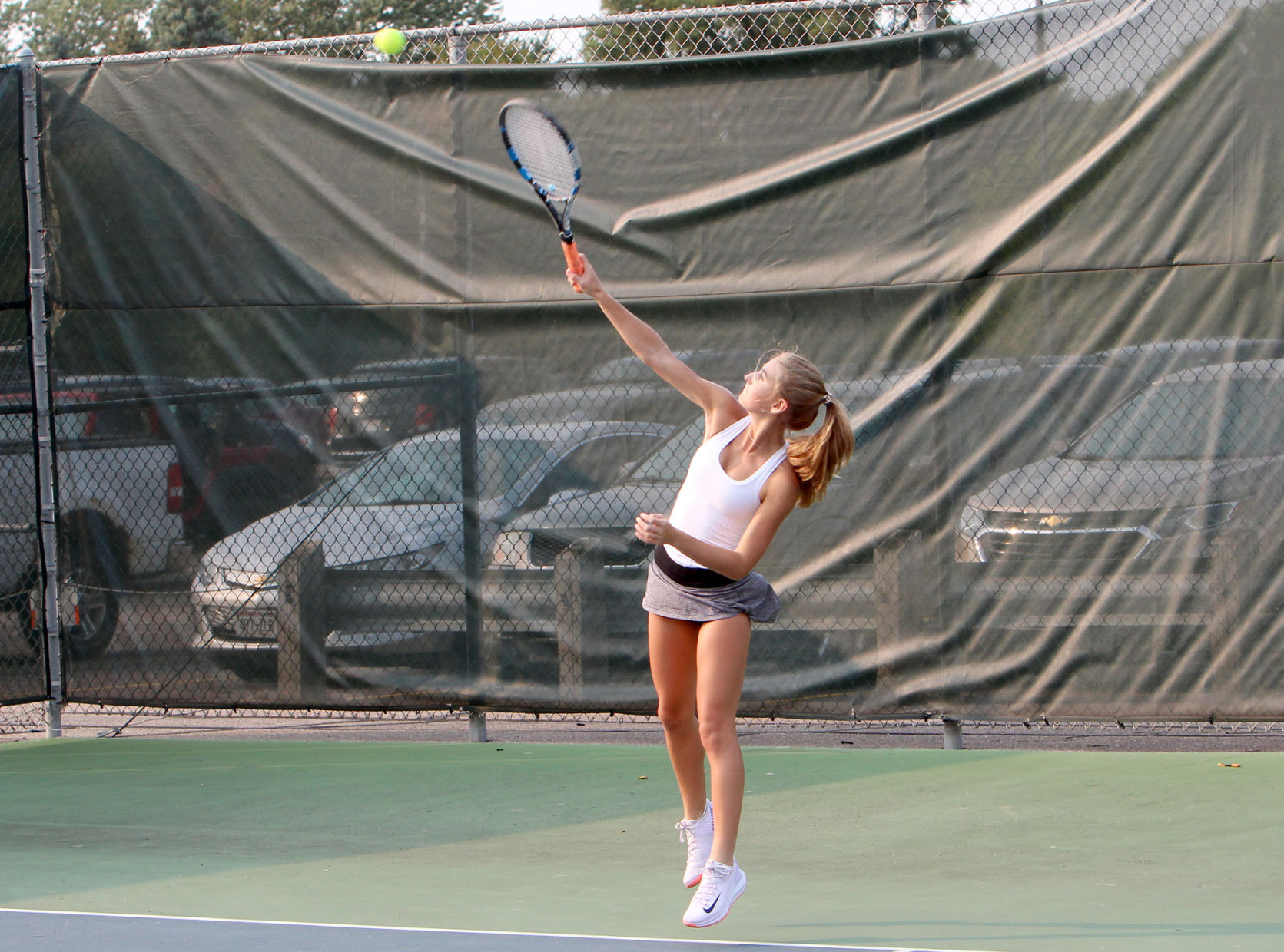Menomonie at Chippewa Falls girls tennis 9-15-20
